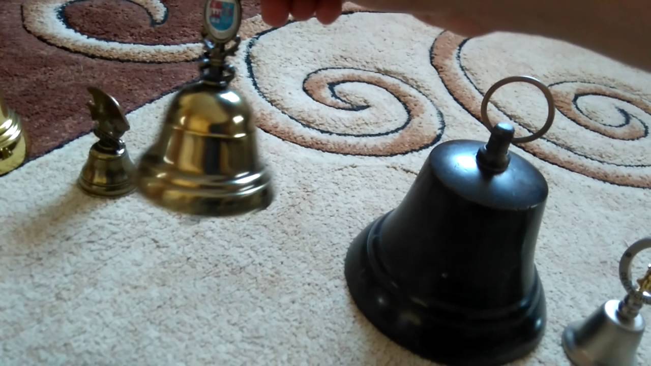 Moje nowe dzwony z wakacji.