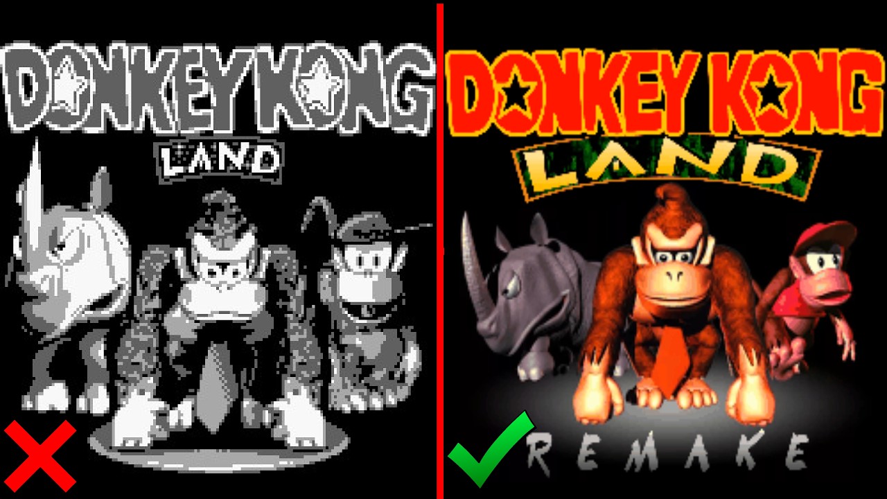 Donkey Kong Land 16- Bit Remake