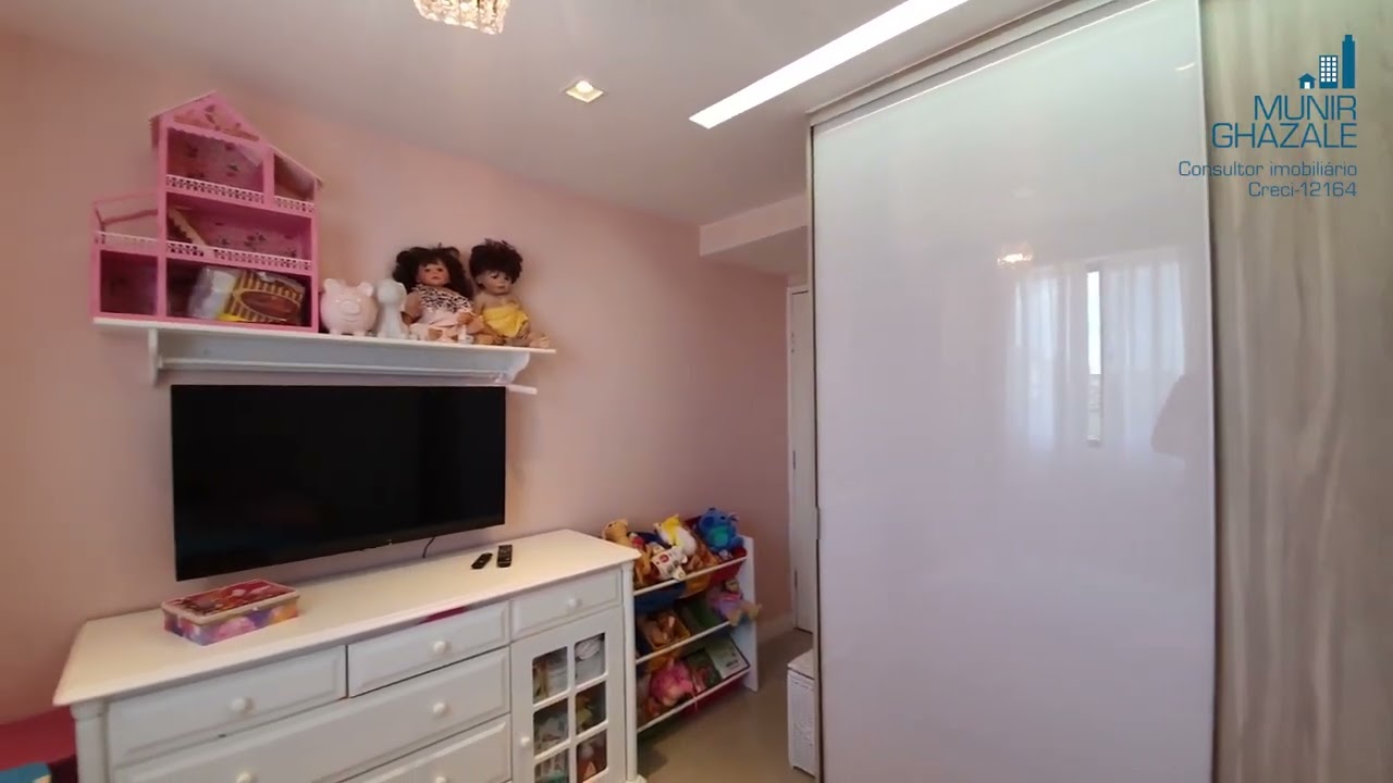 Apartamento de 3 quartos com vista livre no setor sudoeste.