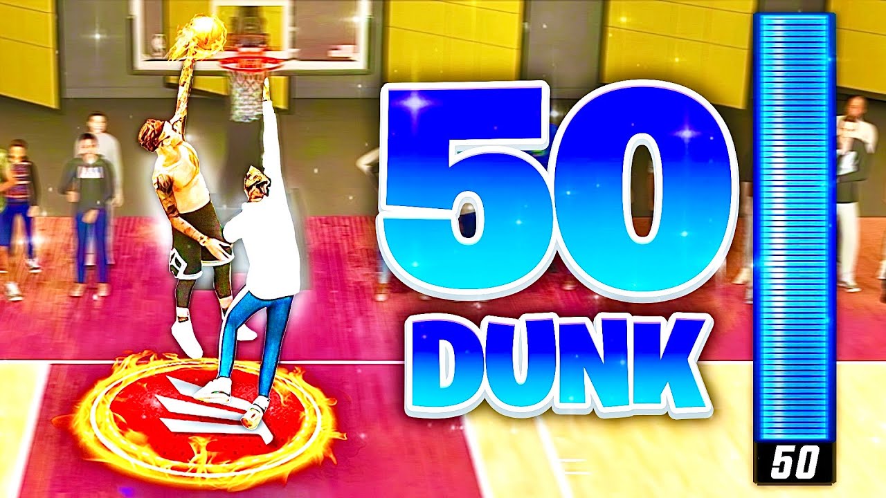 THE POWER OF 50 DUNK IS UNBELIEVABLE IN NBA 2K23..