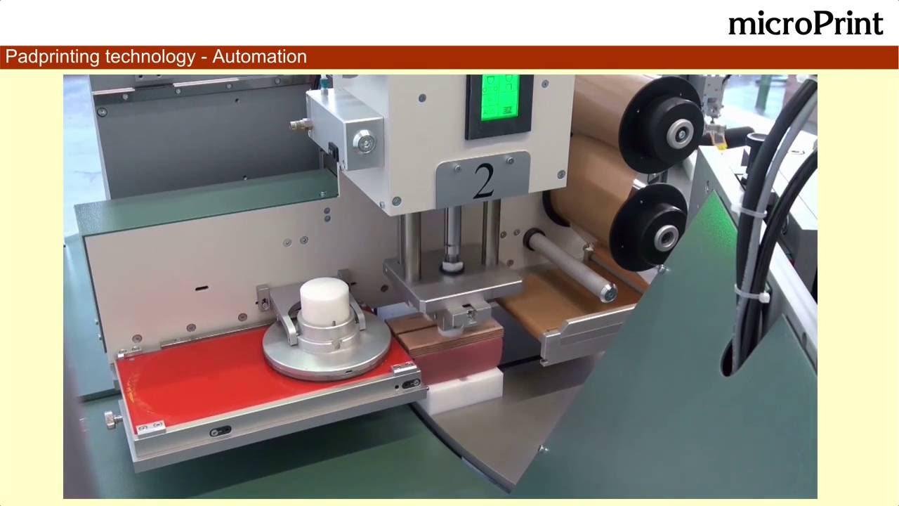 Tampondruckanlage mit microPrint LCN131