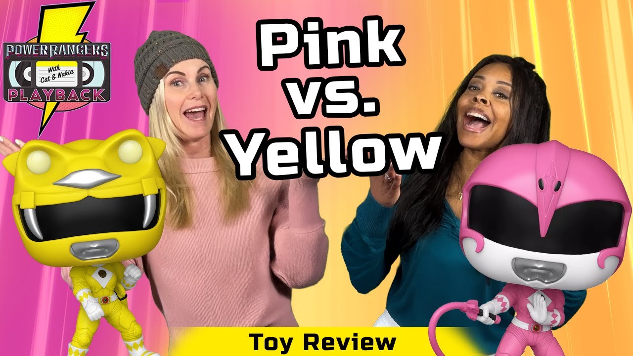 Recenzja r&oacute;żowo-ż&oacute;łtego Funk Popu Power Rangers #mightymorphinpowerrangers