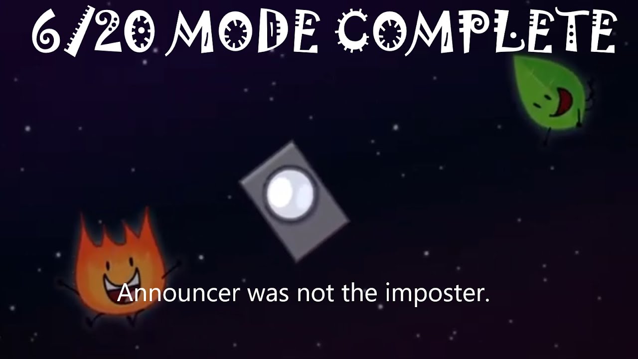 6/20 MODE COMPLETED | ONE NIGHT AT FIREY'S AGAIN