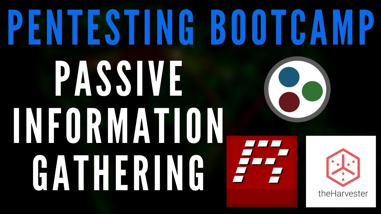Penetration Testing Bootcamp - Passive Information Gathering Techniques & Tools