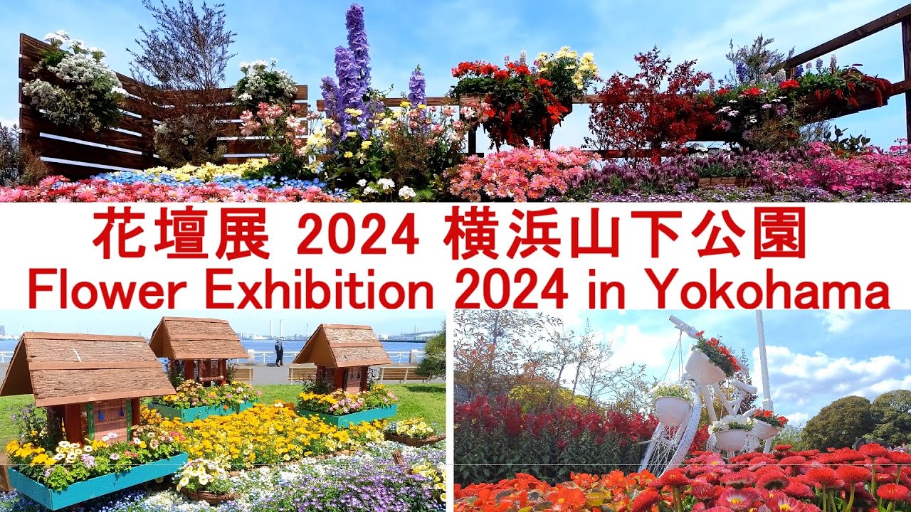 【季節の彩り】ガーデンネックレス横浜 花壇展 第61回 横浜山下公園 / the 61st Flower Exhibition in Yokohama