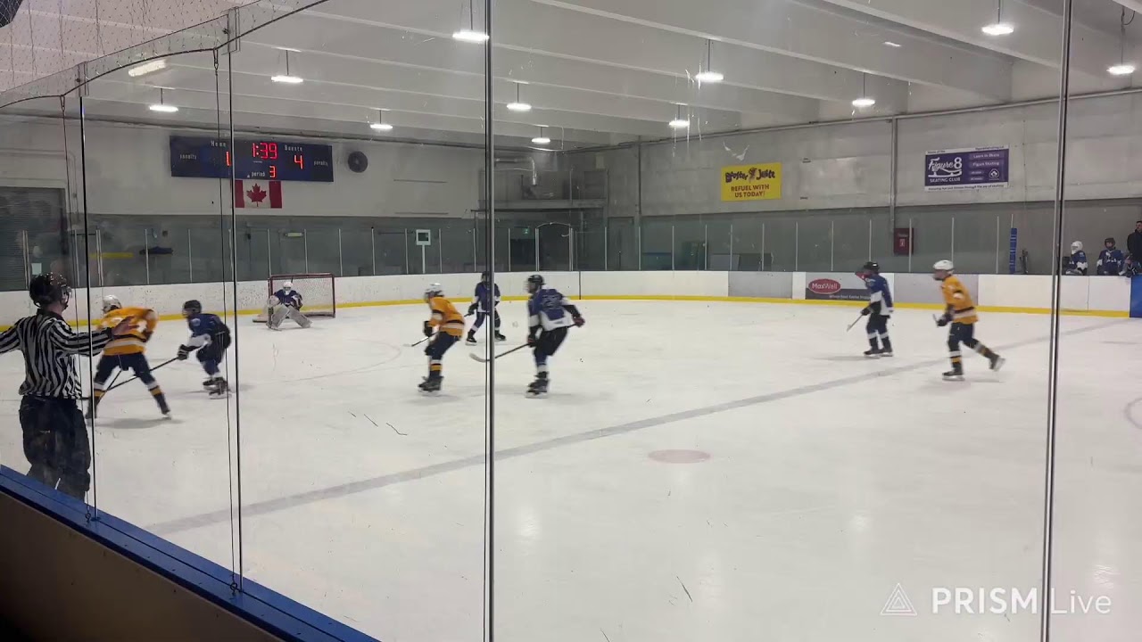 St Albert Mammoth SA610 vs SE601 Thrird period up 2-1