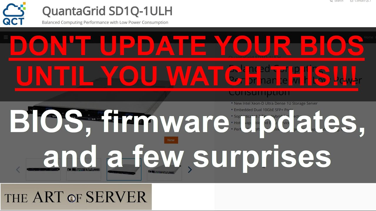 Quanta SD1Q-1ULH | DON'T UPDATE YOUR BIOS UNTIL YOU WATCH THIS (BIOS & firmware updates)