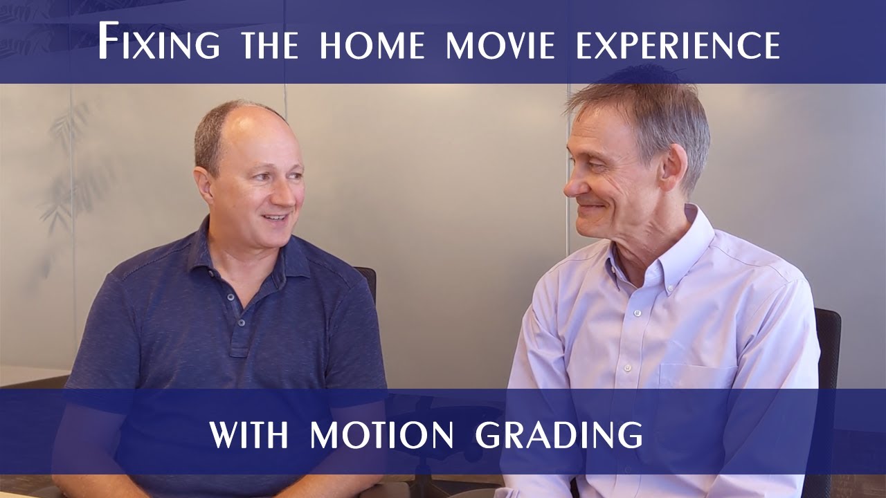 nScreenNoise - Fixing the home movie experience with motion grading