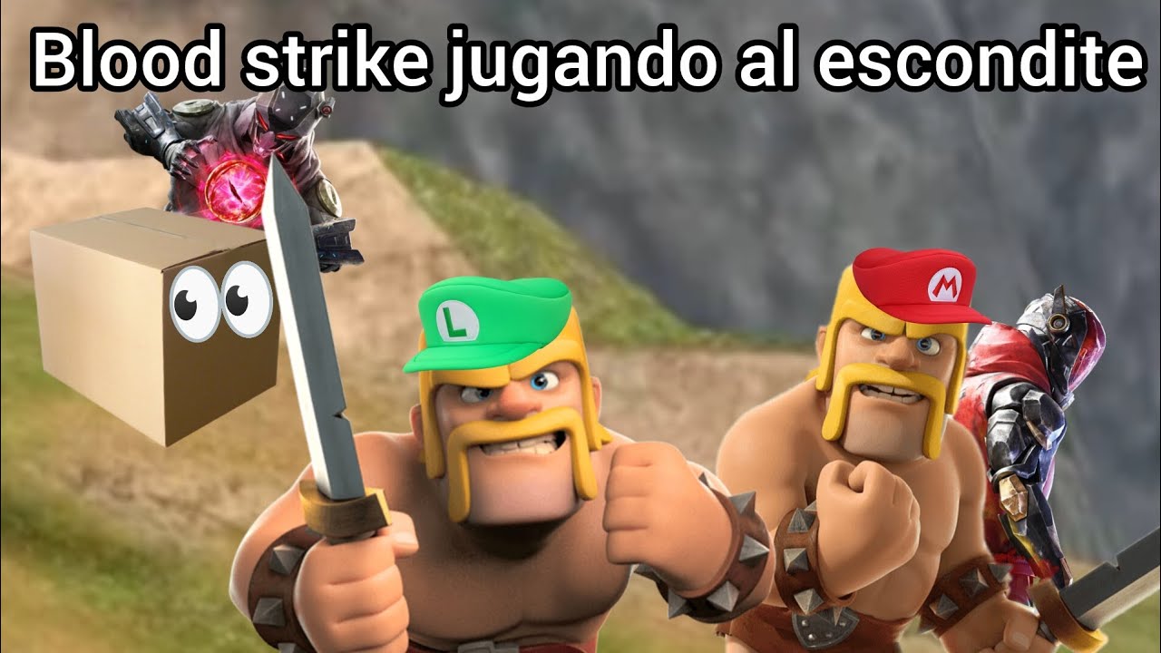 Blood strike jugando al escondite | guerreros de elite