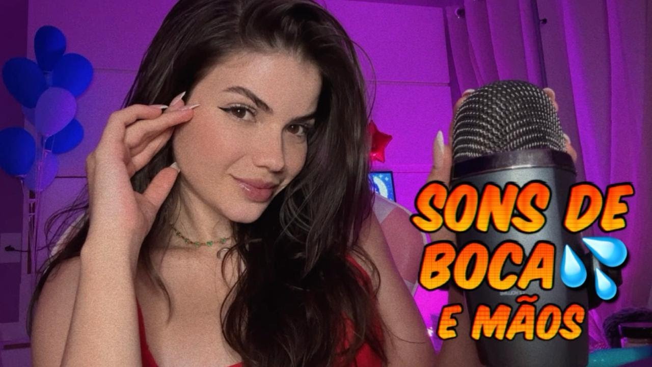 ASMR SONS DE BOCA - ASMR DA RAFA 🍎