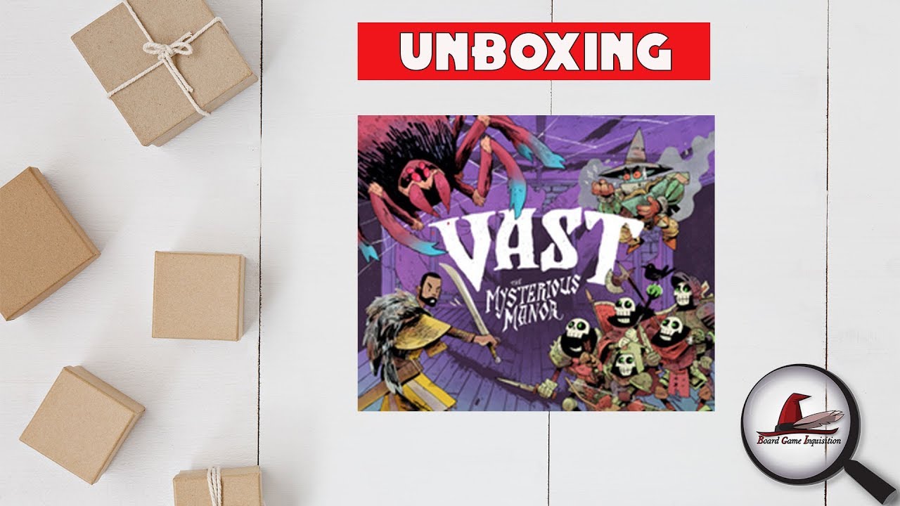 Vast: The Mysterious Manor Unboxing
