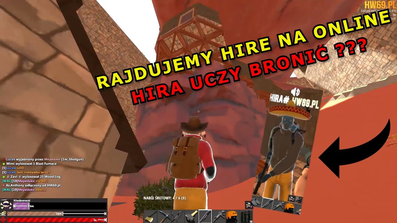 Hurtworld V1 Rajdujemy Hire na ONLINE !!! Hira uczy bronic !!! #hurtworld