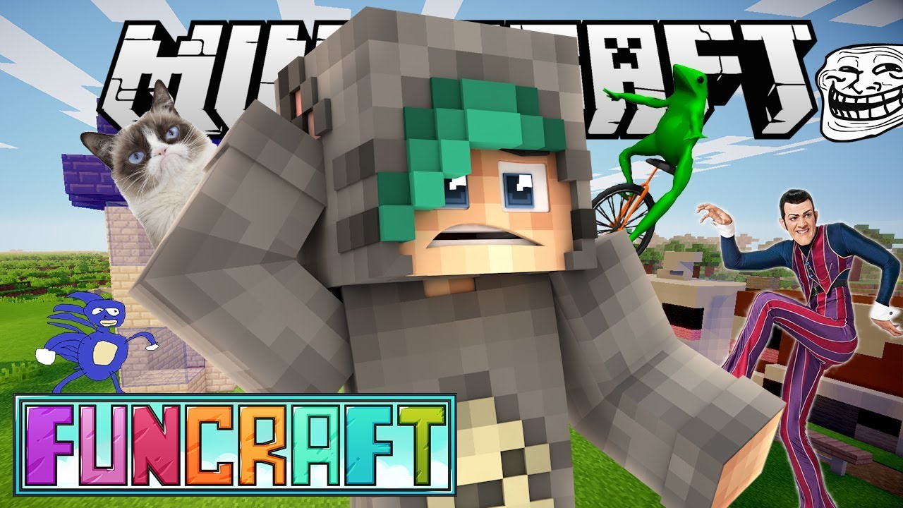PRANKING WITH MEMES! - Minecraft FunCraft SMP - Ep.26