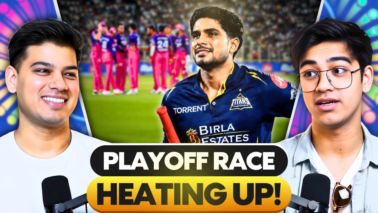 GT ENTERS TOP 2⬆️ - RR Choking In Final Stages, Yet Again😭 | Shreyas To Become India's T20 Captain?