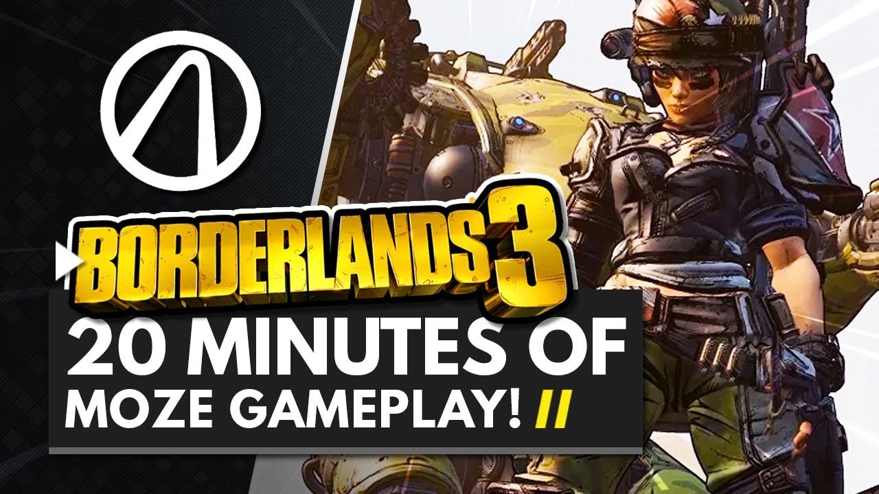 BORDERLANDS 3 | 20 минут игрового процесса Moze