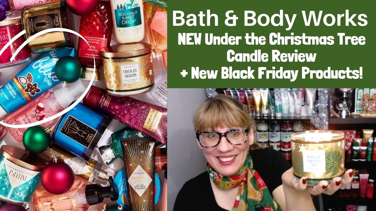 Bath & Body Works NEW Under the Christmas Tree Candle Review + New Black Friday Products