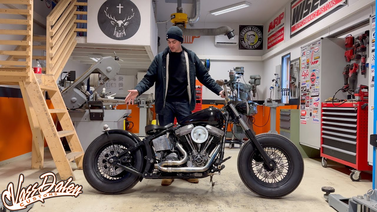 Сборка Harley-Davidson Softail Bobber, часть 3