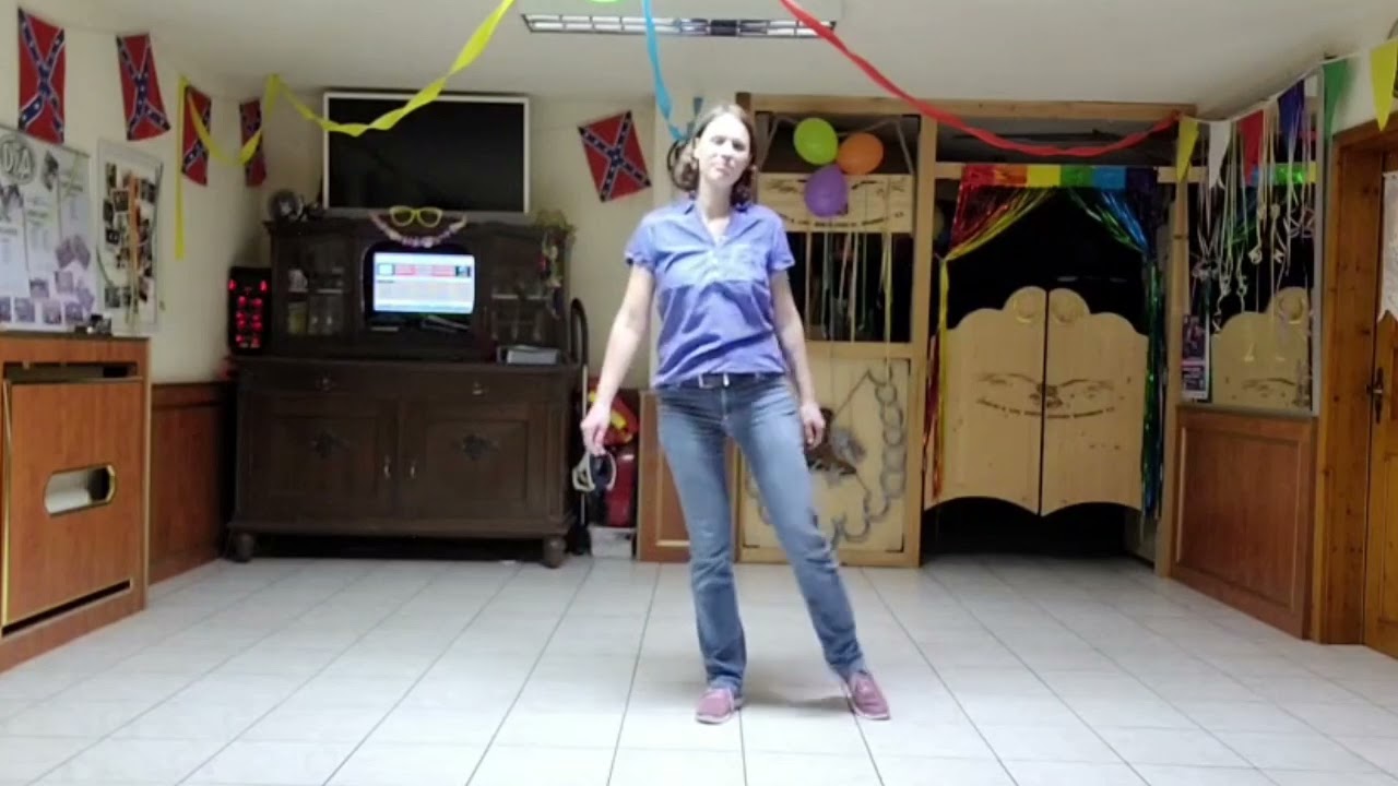 Wreck - Line Dance - Teach & Demo Deutsch