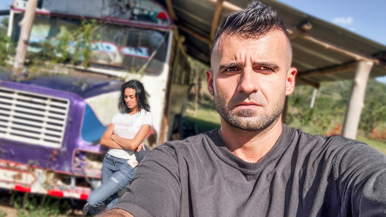 AM FUGIT de niște AMERICANI JEGOȘI! Cazare tip coteț într-un AUTOBUZ din PANAMA!🇵🇦
