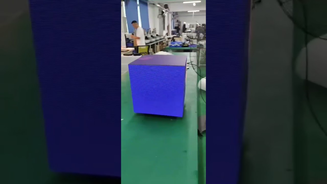 Customized design Rental Full Color Magic Cube led advertising Screen