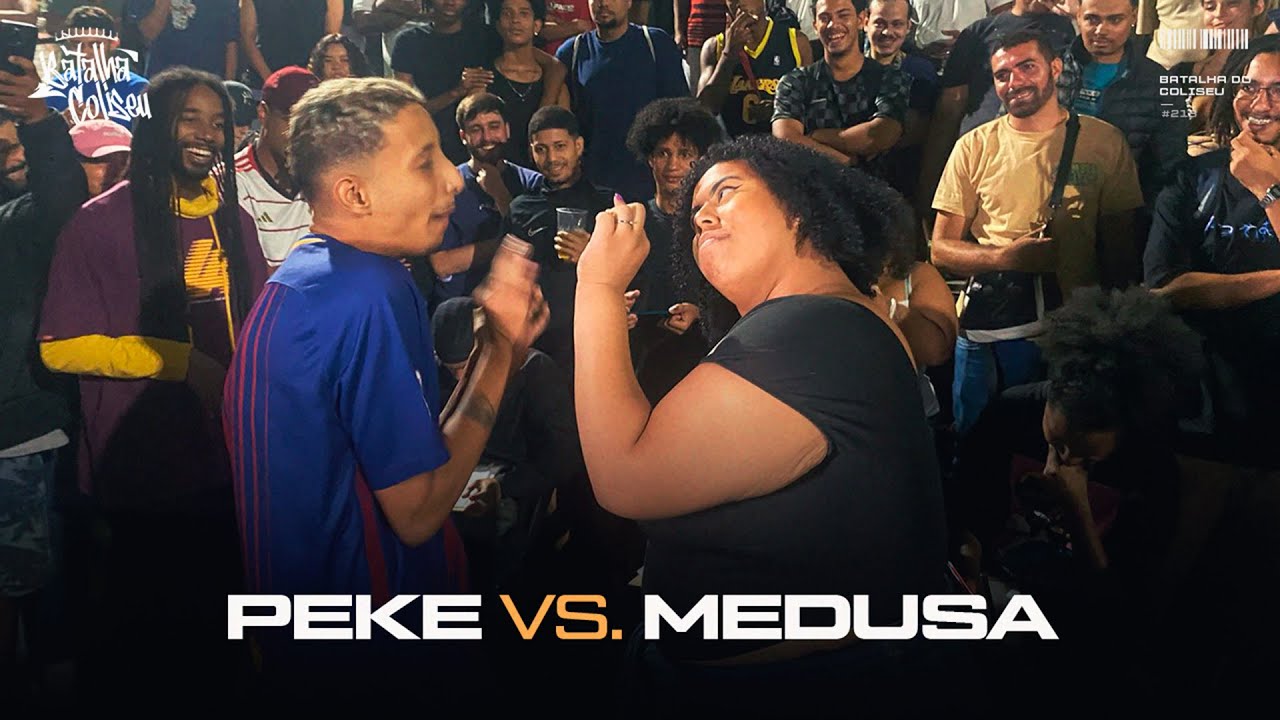 (A MELHOR BATALHA DO ANO!! 🤣🤣) PEKE X MEDUSA - 1&ordf; FASE - BDCOLISEU - EDI&Ccedil;&Atilde;O BATE E VOLTA #218