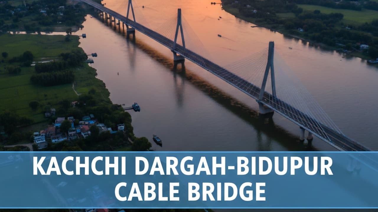 Engineering Marvel - Kacchi Dargah–Bidupur 6 Lane Extra Dosed Bridge | India's 2nd longest bridge