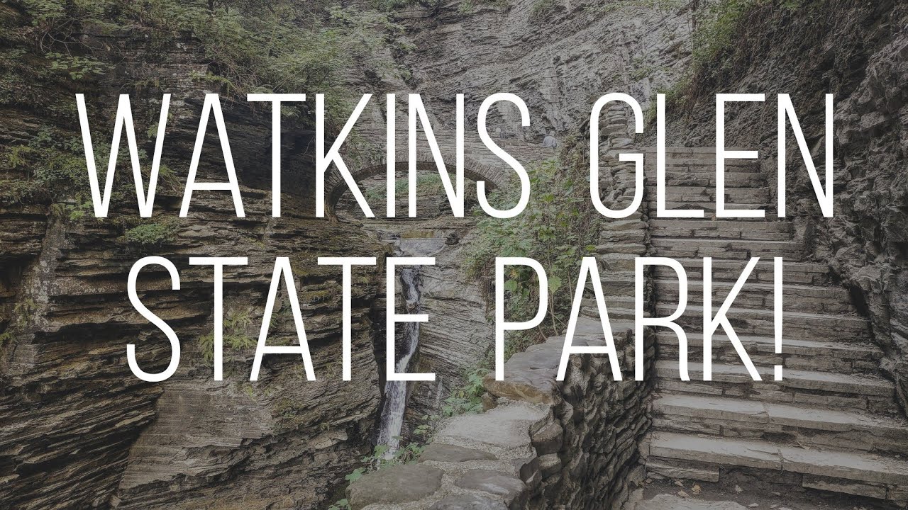 CLIMBING THE GORGE TRAIL AT WATKINS GLEN! 
