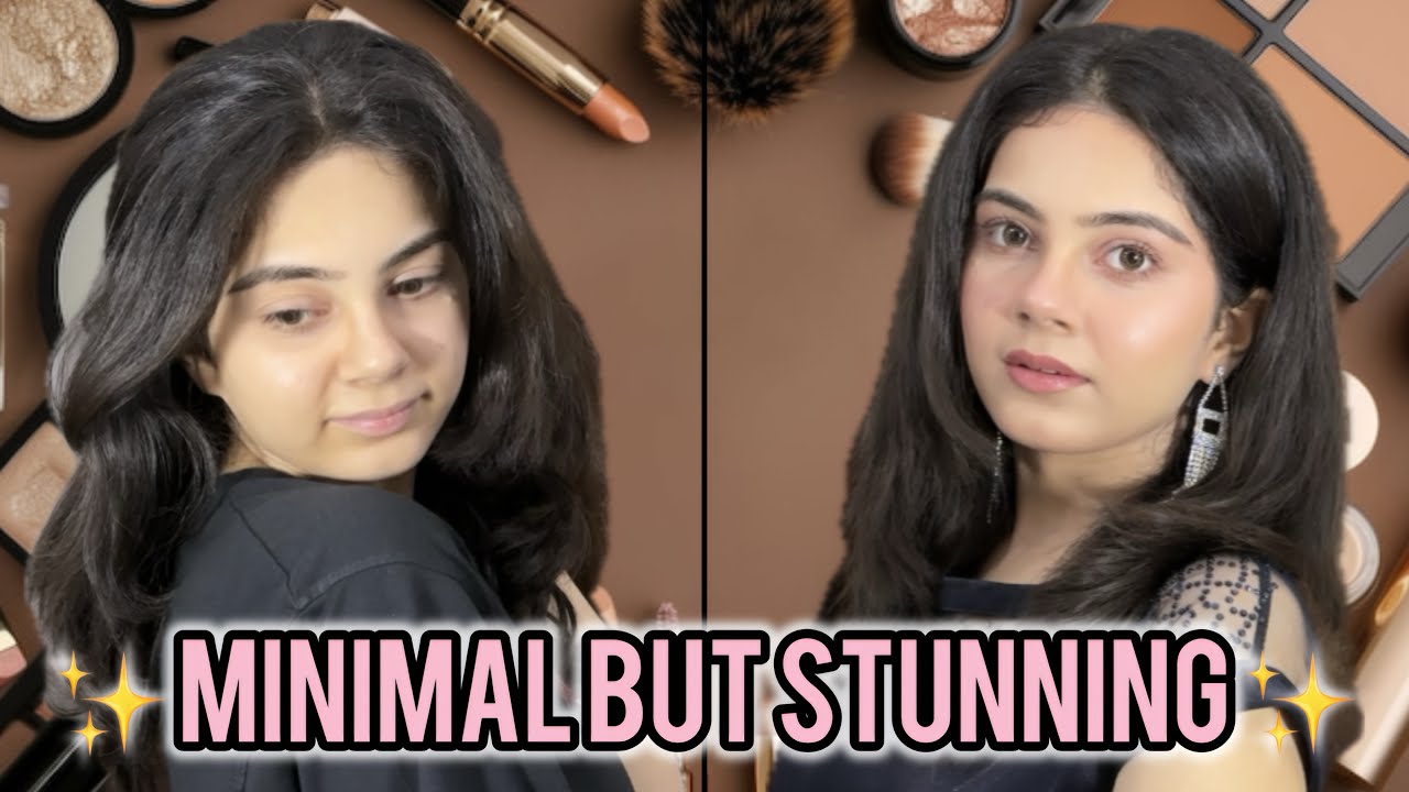 Minimal Wedding Guest Makeup Look | Simple Yet Stunning ✨ | Poojiversee 