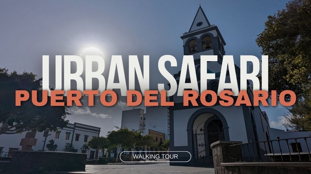 A walk in Puerto del Rosario, Fuerteventura's Capital [4K/60fps]