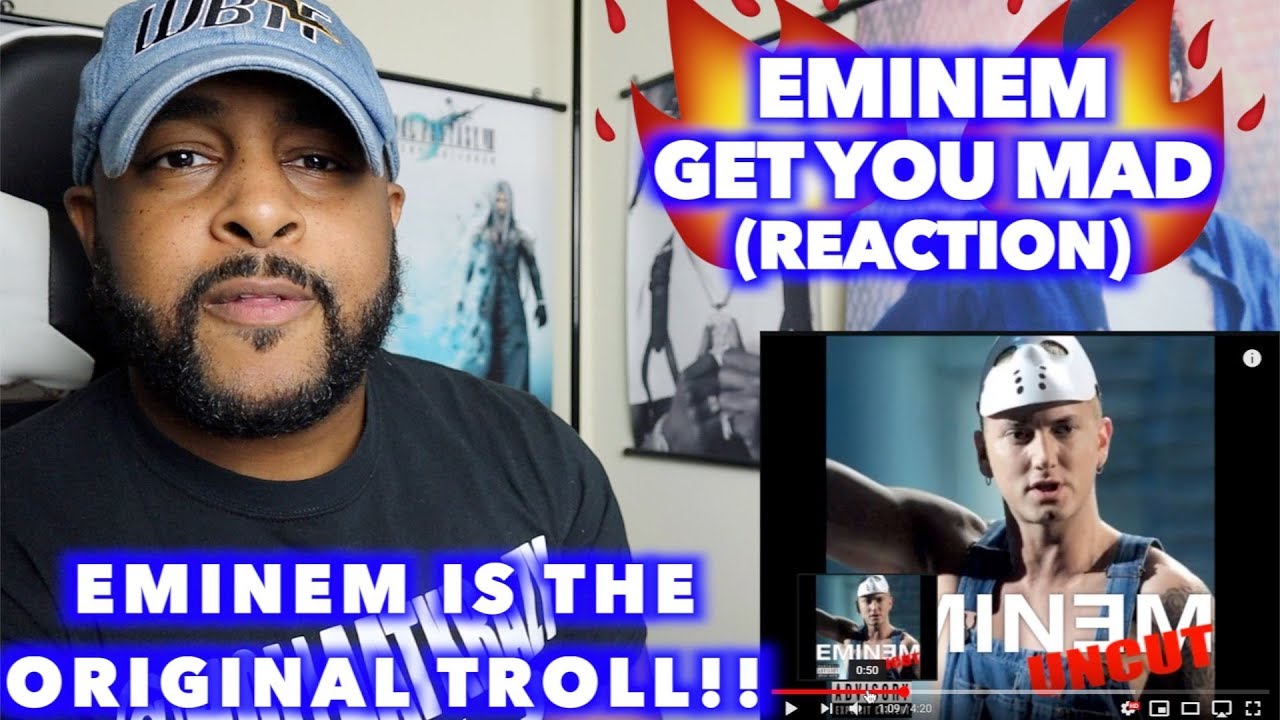 GET YOU MAD - EMINEM | HE THE ORIGINAL TROLL !! | REACTION