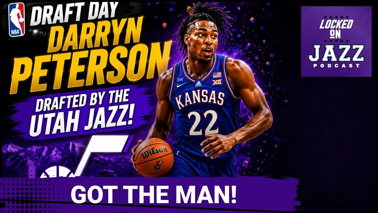 GOT THE MAN - Darryn Peterson DRAFTED #2 by the Utah Jazz