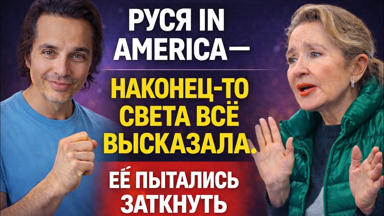 Руся in America — НАКОНЕЦ-ТО СВЕТА ВСЁ ВЫСКАЗАЛА. ЕЁ ПЫТАЛИСЬ ЗАТКНУТЬ