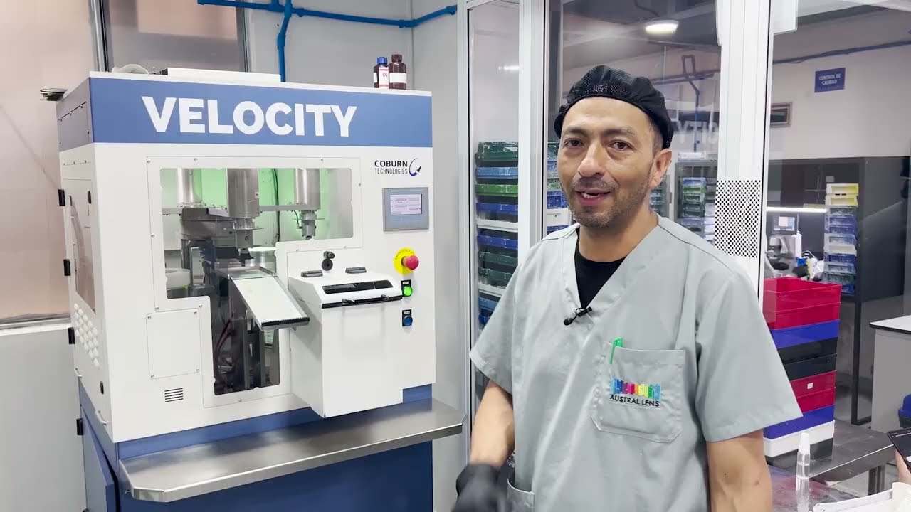 Austral Lens Testimonio | Velocity Optical Spin Lens Coater | Testimonial