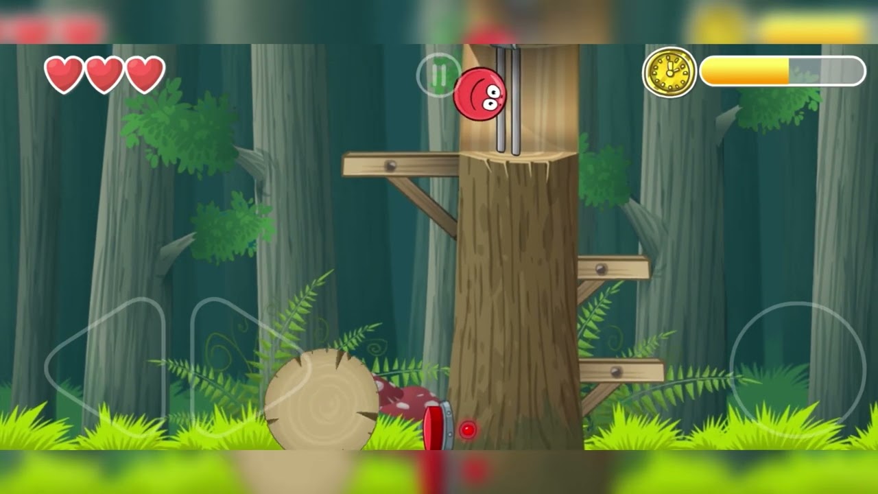 Level 29 - GOLD Clock - Red Ball 4 - Deep Forest - Time Challenge Race Guide Gameplay Pro