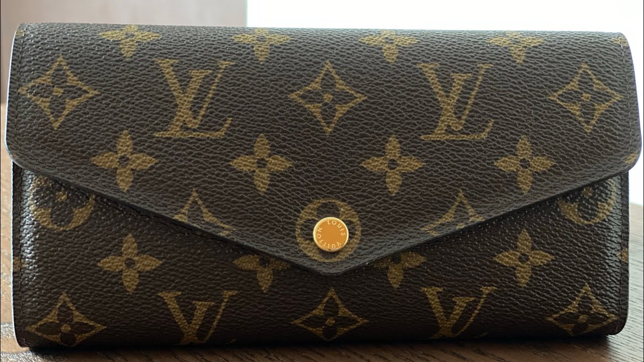 LV Sarah Wallet Review 🤎