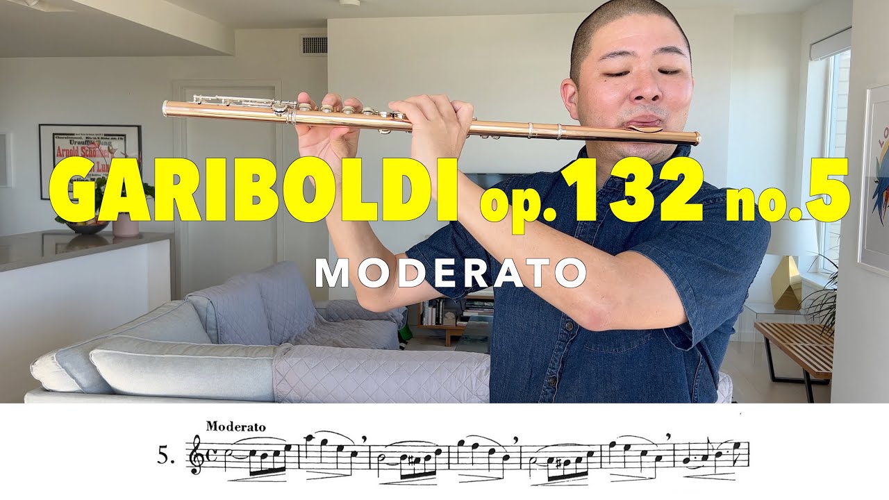 Gariboldi Op. 132, No. 5 Flute Etude 