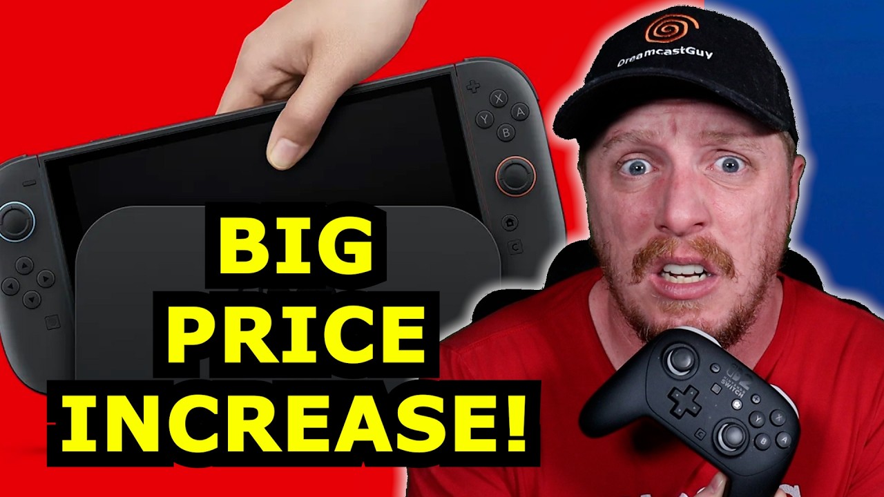 Nintendo Switch 2 gets HUGE PRICE INCREASE!!