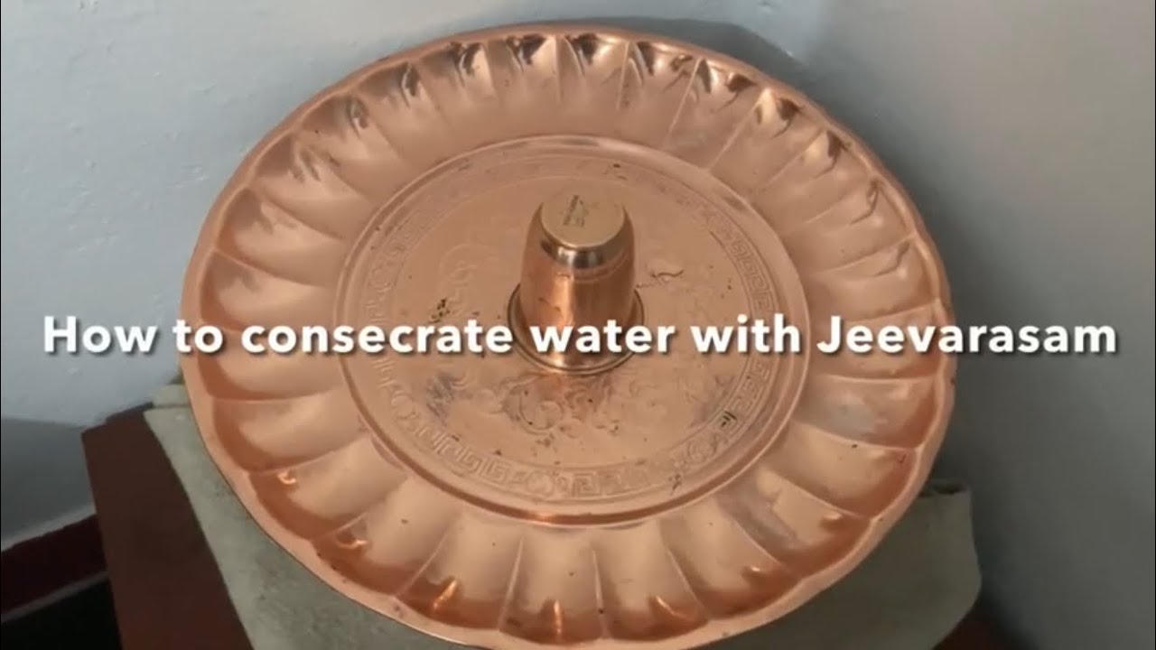 How to consecrate water at home with Jeevarasam | Isha Life