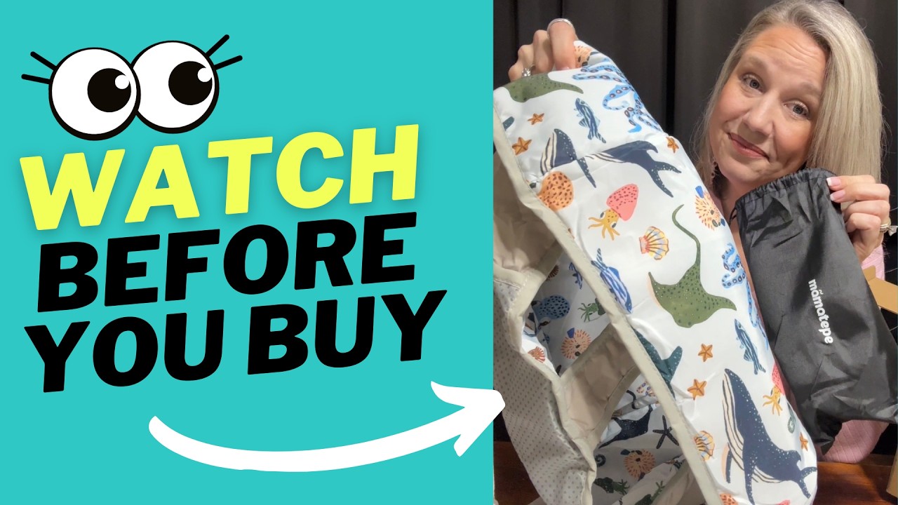 Unboxing Blue Ocean Baby High Chair Cover #amazonfinds #amazonreview #ad #highchair #babyneeds #baby