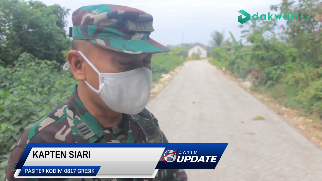 JATIM UPDATE - PAVINGISASI HUBUNGKAN DESA SIWALAN DAN SUMURBER RAMPUNG 100 PERSEN