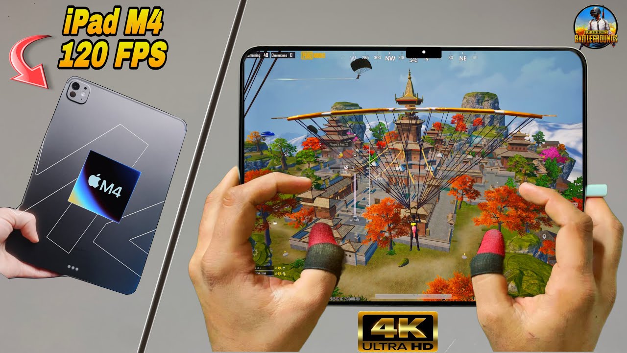 iPad pro M4 Pubg bgmi rush gameplay with handcam#pubg #bgmi #fyp #gyroscope #erangel #foryou #ipad