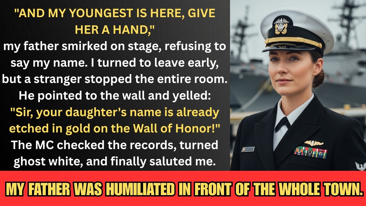 He Refused To Say My Name On Stage. Then The Town Revealed My Secret Military Legacy.
