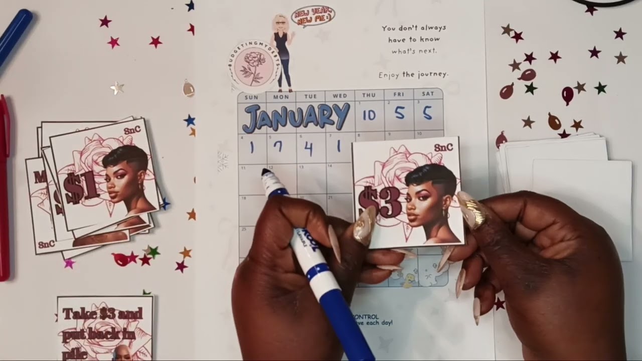 Month Ahead Binder and Community Challenges Cash Stuffing 