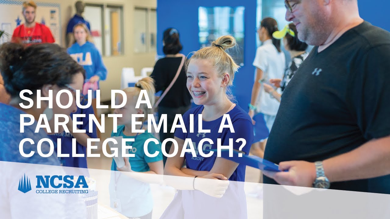 Should a Parent Email a College Coach?