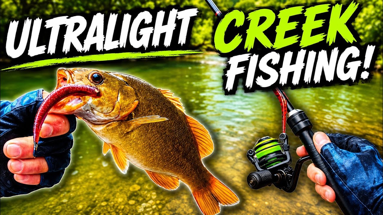 Ultralight Creek Fishing In WV – Wade Fishing Smallmouth Bass & More!