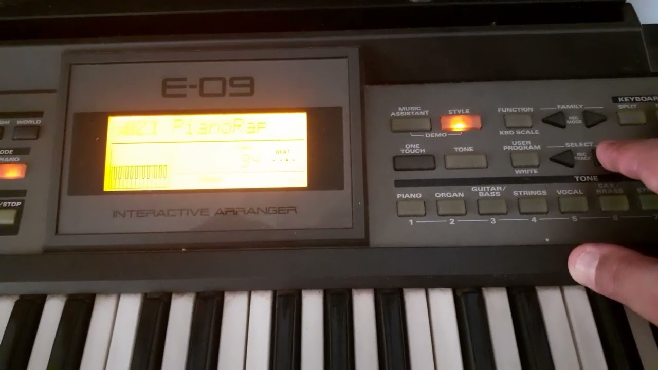 REVIEW TECLADO ROLAND E09 PARTE 2 ‐ RITMOS OCIDENTAIS. DICAS .