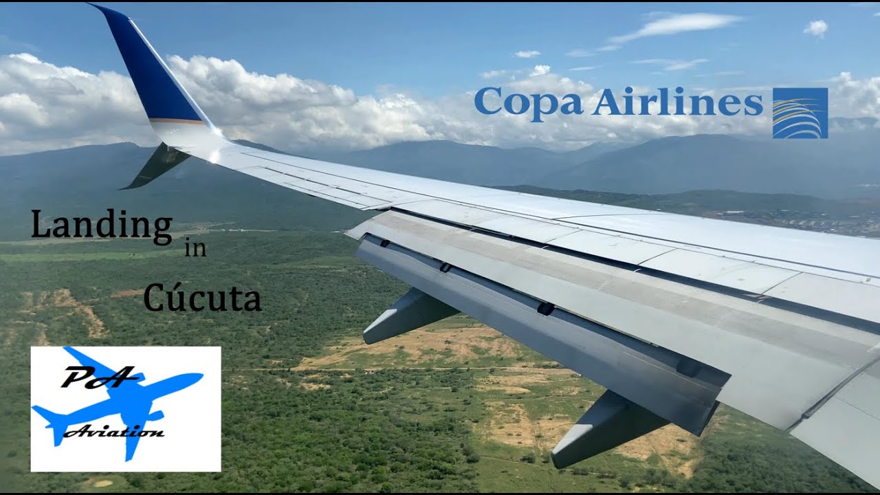 Approach and landing at Cúcuta Airport CUC