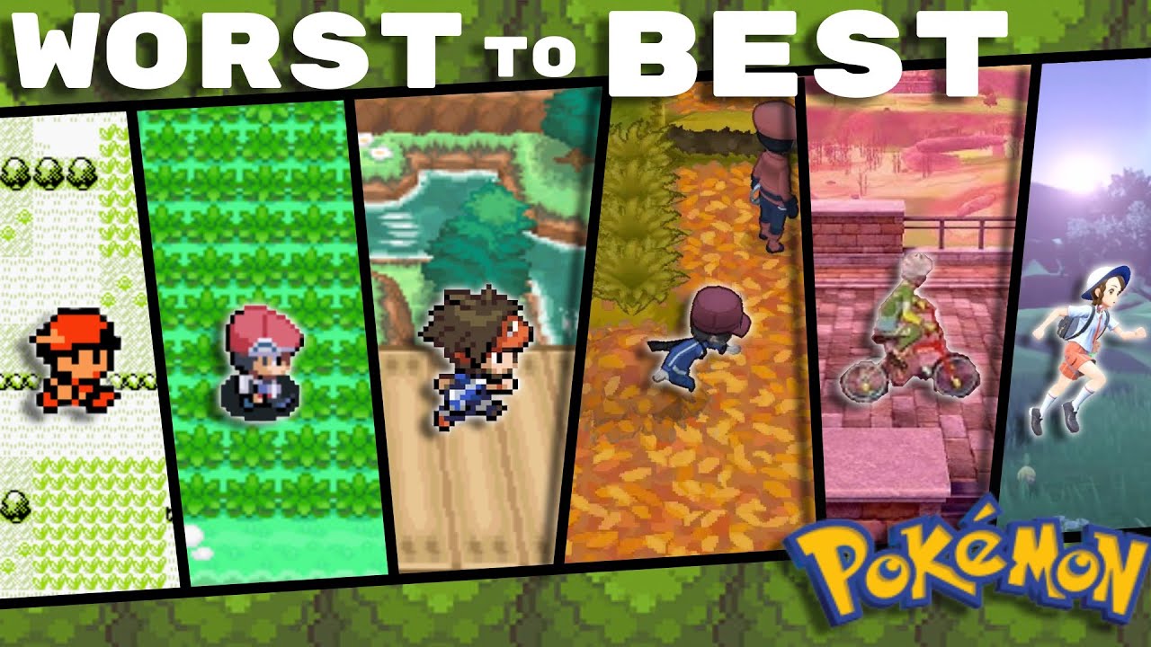 Рейтинг всех основных игр серии Pokémon!
