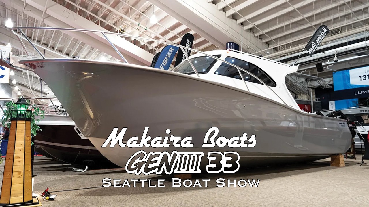 Makaira Boats Gen3 33 Twin | Seattle Boat Show