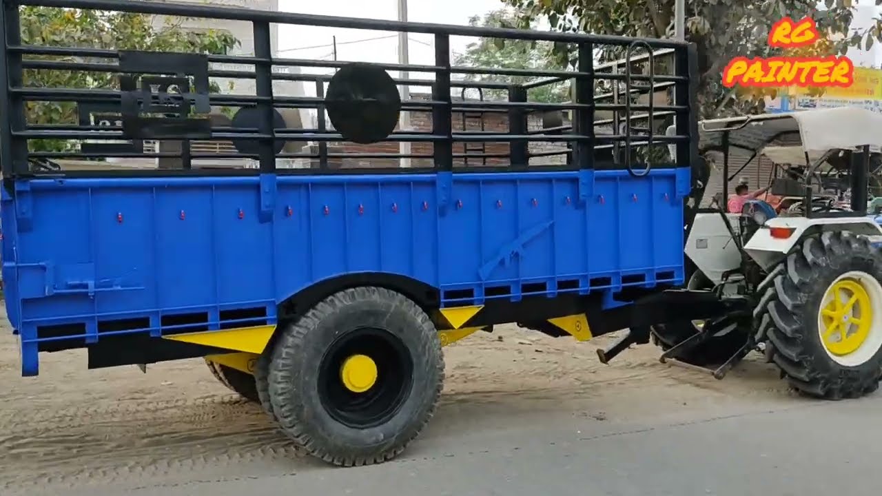 Trolley Paint 2K Color | ट्रॉली पेंट 2क् कलर#painter @raju_gurpreet_painter_maur4502